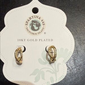 Spartina 449 Gold Twisted Sprinkles Huggies